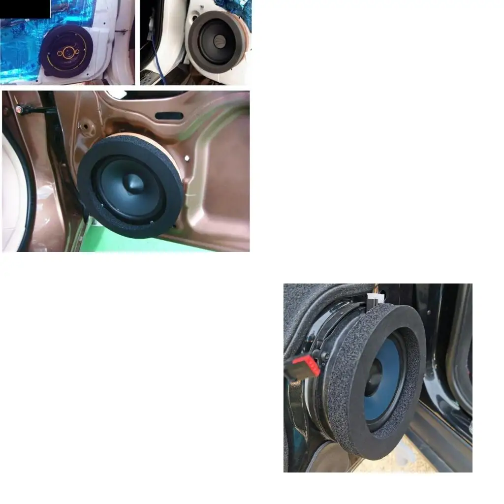 6.5 Inch Door Speaker Rings For Car Offering Clearer Sound And Easy Installation