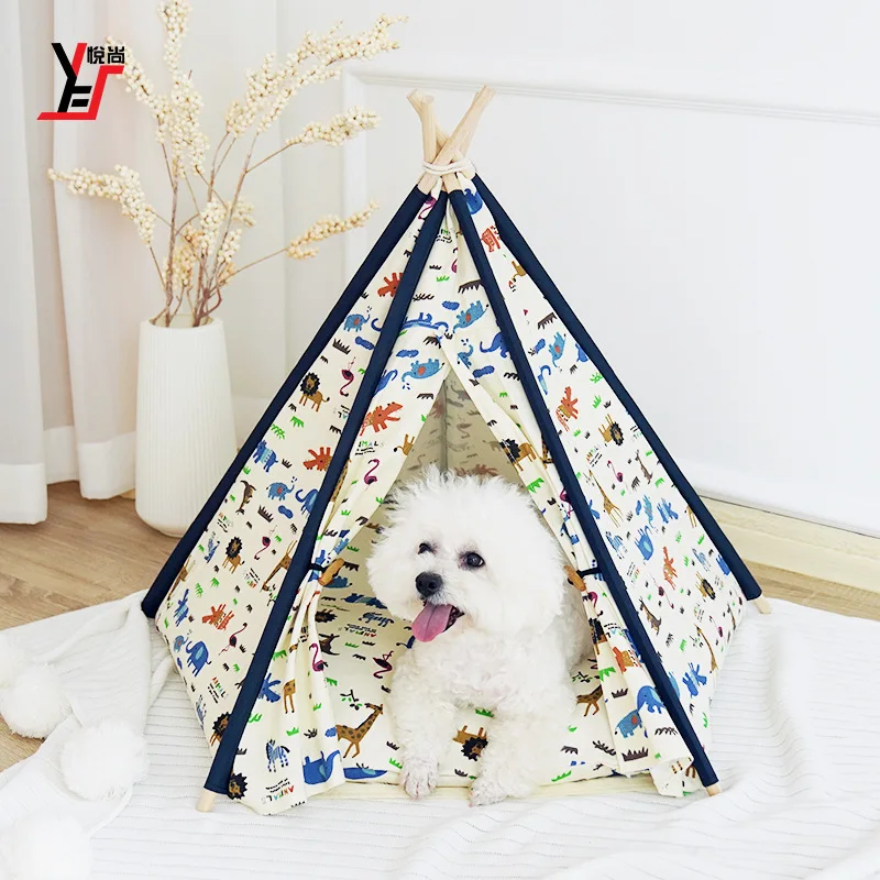 

Internet famous pet tents, cat nests, dog nests, Teddy washable cotton canvas, lion style pet nests, pet supplies for distributi