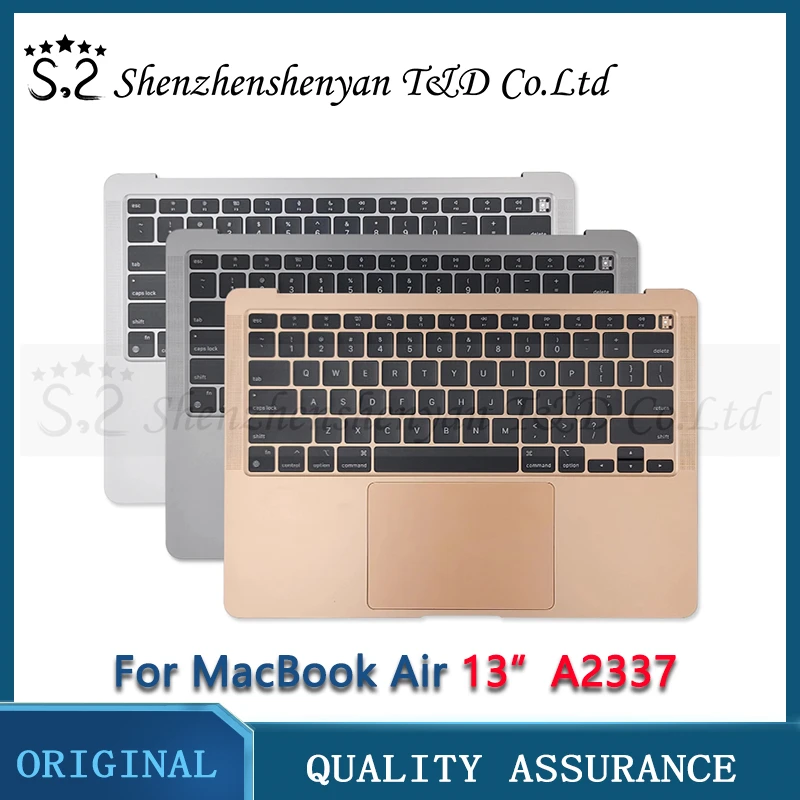 Imagem -01 - Topcase Completo para Laptop para Macbook Air Touchpad Cinza Espacial Prateado Cor de Deus Emc 3598 m1 A2337 13 2023 topcase completo para laptop para macbook air touchpad cinza espacial prateado cor de deus emc 3598 m1 a2337 13 2023 01