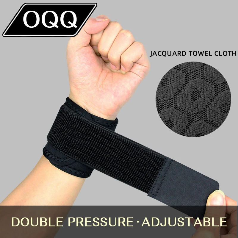 OQQ Wrist Guards For Athletic Use Basketball Wrist Guards Thin Style Winding Pressure Lifting Badminton Volleyball Sport