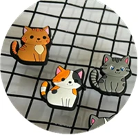 

【OD】1/6 шт., милый мультяшный различные демпферы для теннисных ракеток с изображением кота, силиконовый амортизатор для уменьшения вибрации теннисной ракетки