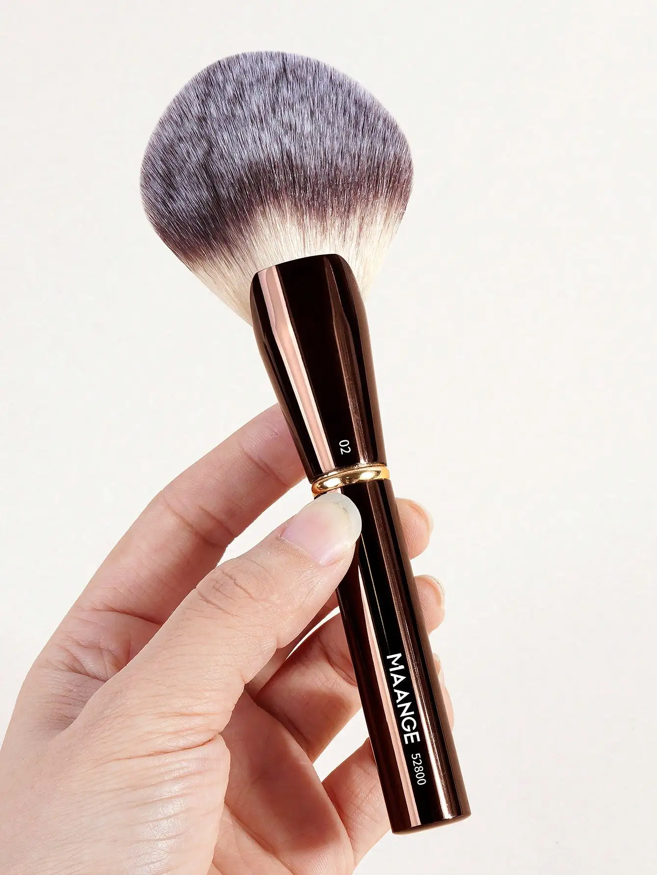 

MAANGE 1pc Ultra-Soft Synthetic Hairs Travel Makeup Brush Portable Foundation Brush Powder Brush Blush Brush Contour Brush Face Brush Detail Brush Gentle On Skin Effective Application Cosmetic Brush At Home Or On-The-Go Beauty Blend Accessories For Blendi