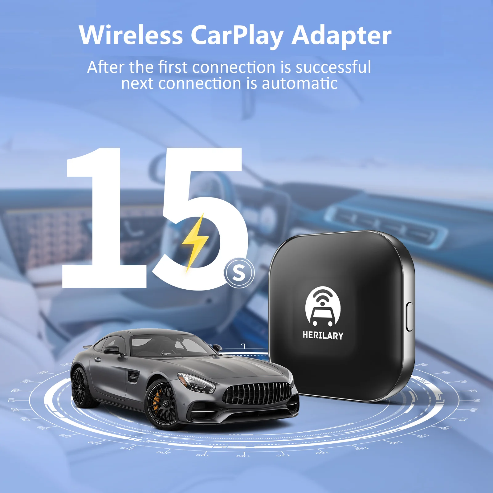 

2-in-1Leranda C1-AA Wireless Adapter Car Dongle for Android Auto AI Box ,Car Multimedia Player Mirrorlink Bluetooth Auto Connect