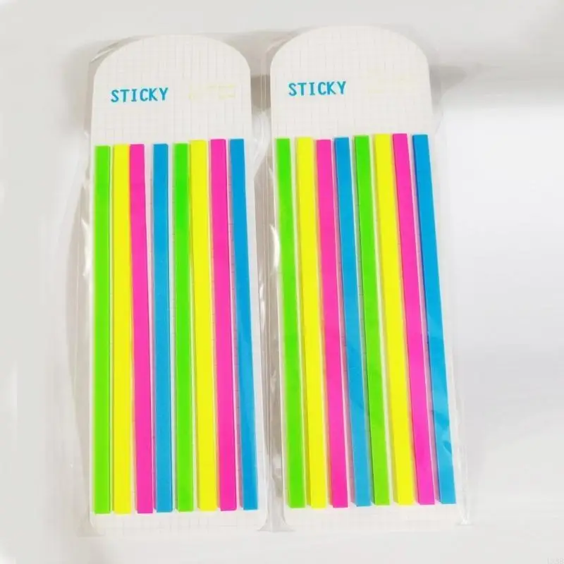  Translucent Sticky Notes Long Page-Markers Sticky Index Tabs for Bookmarks Books