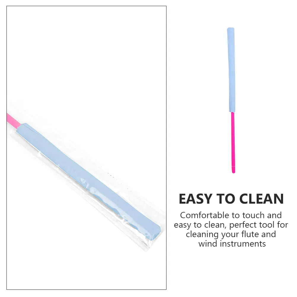 

Flute Cleaning Rod Durable Reusable Pink Professional Clarinet Accessories Long Stick Tools Instrument Supplies