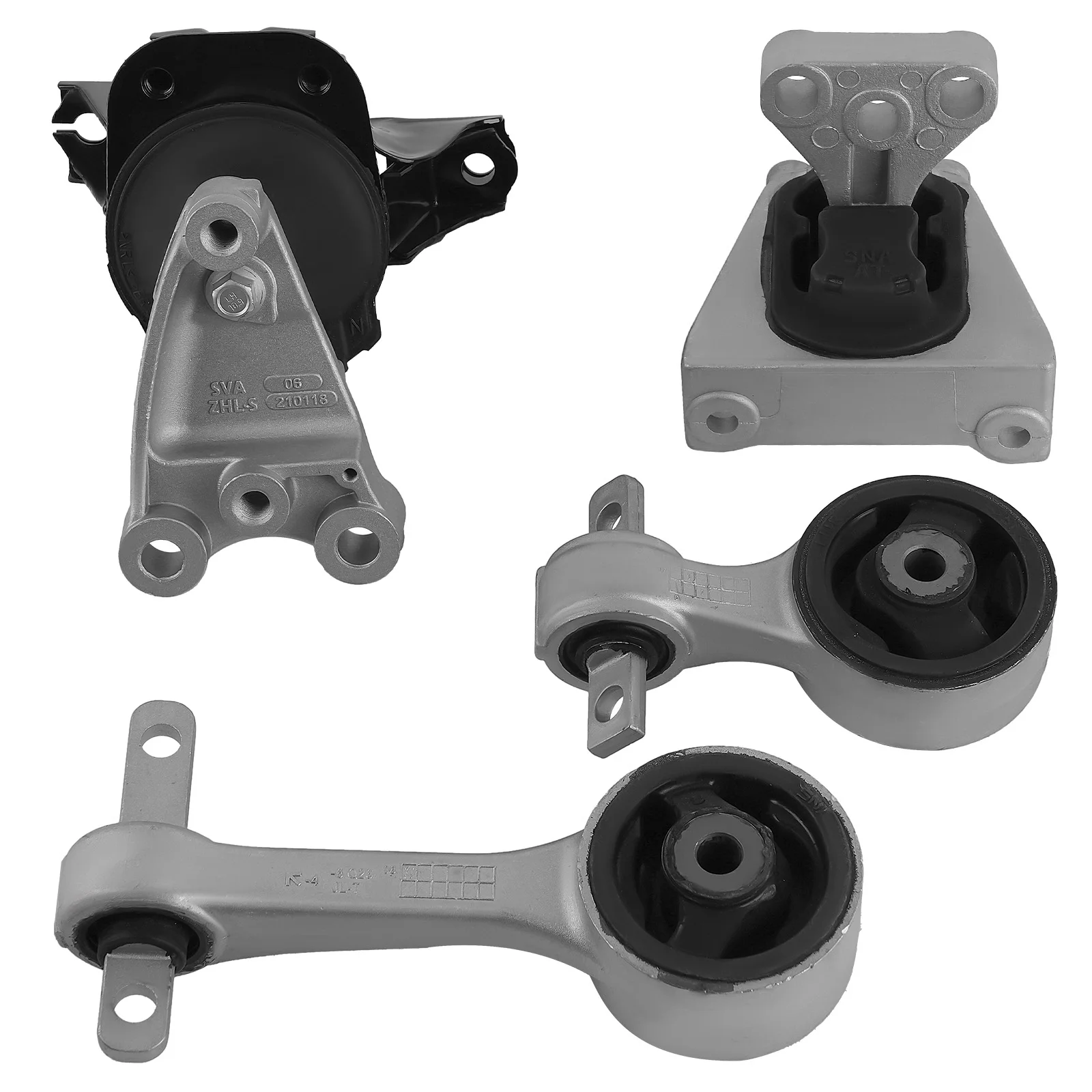 Set of 4 Engine Motor &Trans Mount Kit For Honda Civic 1.8L L4 2006-2011 Manual