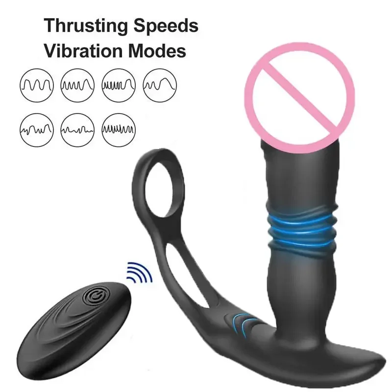 Remote Control Penis Ring Vibe Penianana Men's Adult Soft Anal Extension Tool Xl Chastity Cage For Men Women Vibrator That