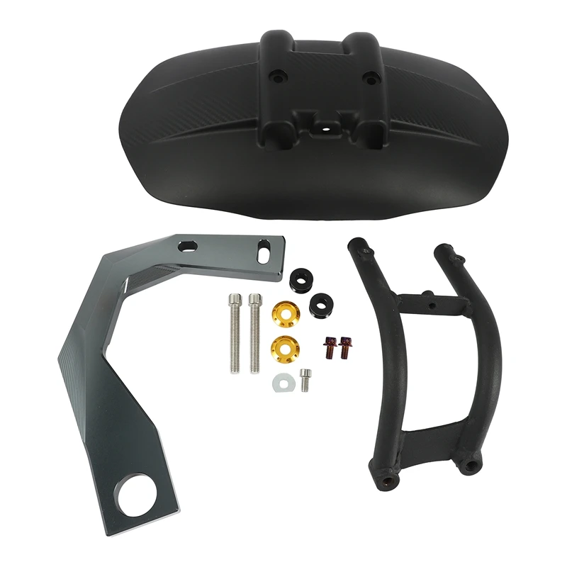 For KYMCO AK550 Motorcycle Rear Wheel Tire Fender Bracket Mudguard Splash Mud Dust Guard Shield Accessories,Titanium