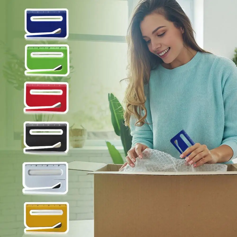 3/6Pcs Envelope Opener Portable Lightweight Envelope Slitter Smooth Email Opening Device Letter Opener Office Envelope Tool