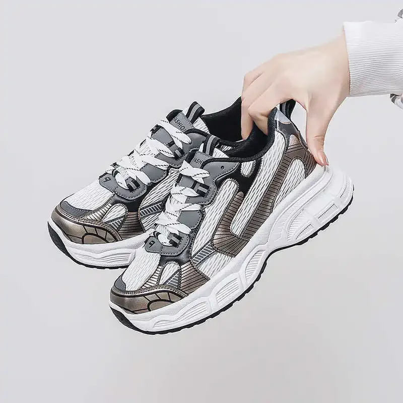 

Женская обувь 38 Повседневные розовые кроссовки для женщин Белые женские теннисные спортивные теннисные повседневные теннисные кроссовки 2025 г Закуски Class Funky