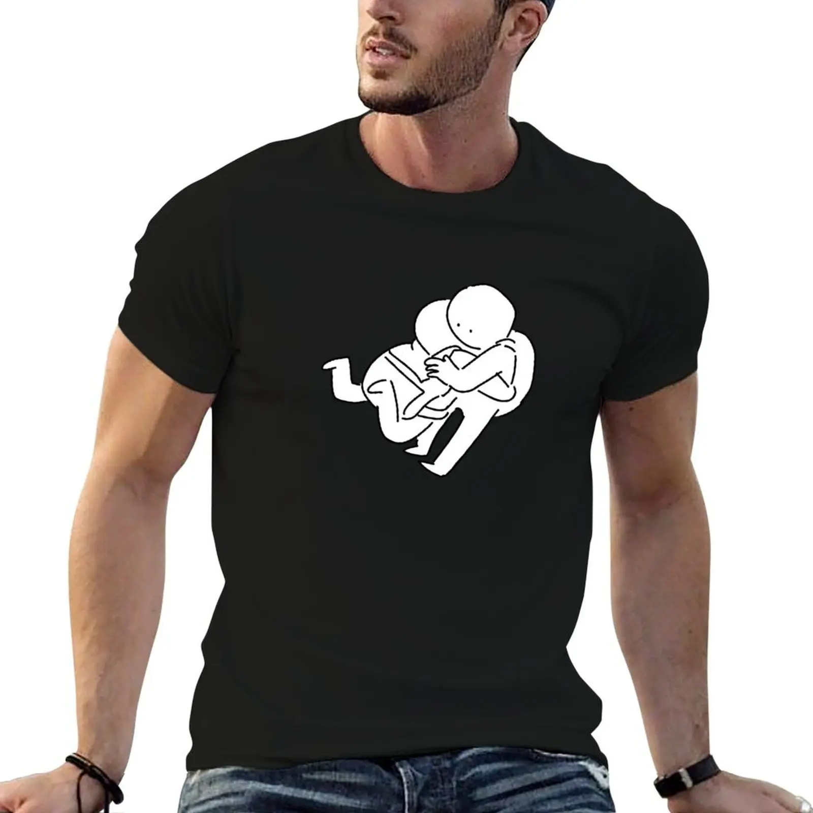 after school hug T-Shirt cheap stuff topping mens cotton t shirts