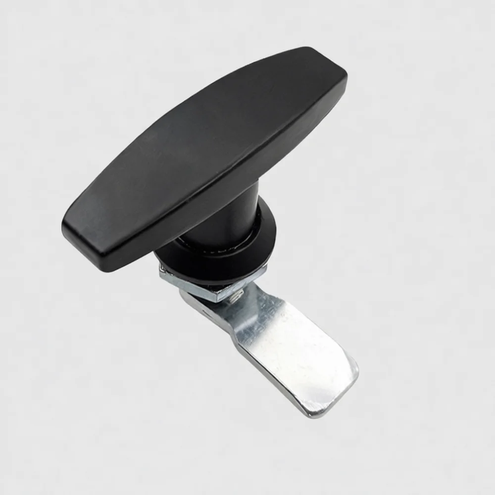 MS324 Handle Lock Zinc Alloy Industrial Cabinet Door Hardware Air Purifier Replacement Latch Mechanism Chrome Black Keys