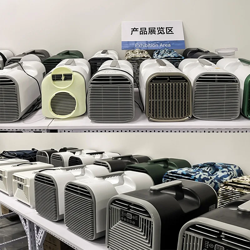 Factory Price Mini Portable Air Conditioner 5100BTU Solar Powered Camping Tent Indoor Outdoor Small Room