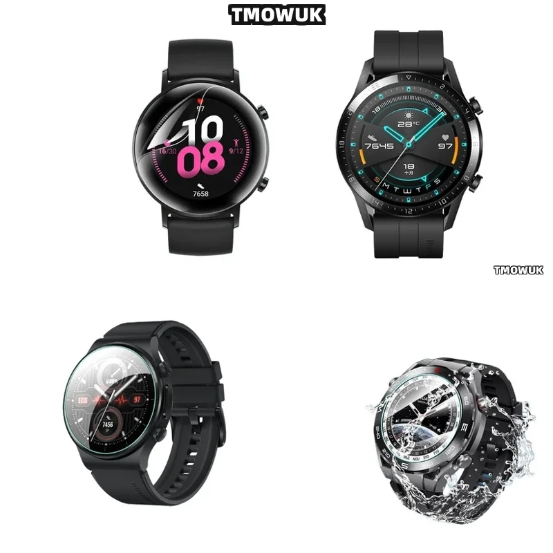 For Huawei WATCH GT2 GT3 GT4 GT5 Pro Cyber Ultimate 41 42 43 46mm, Sunlight Viewable Glass