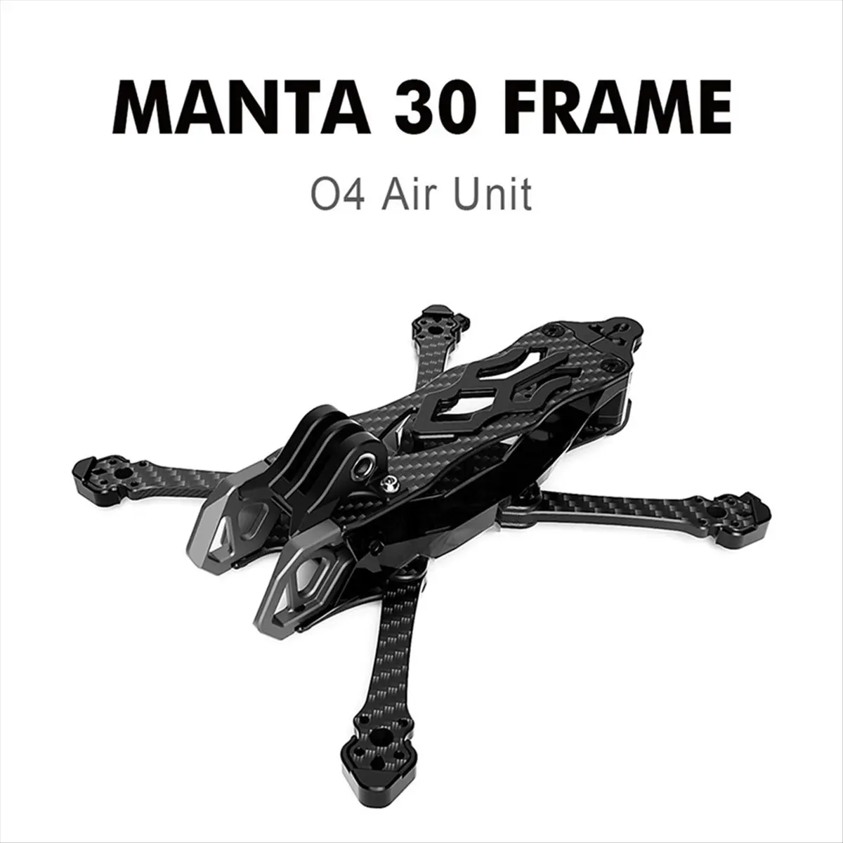 Manta30 Frame Kit 3inch Carbon Fiber FPV Frame for O4 LITE Camera Analog Camera C204 2650KV for Freestyle FPV Drone