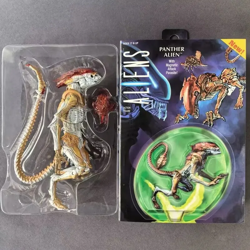

НОВИНКА 2026: Фигурка Neca Night Cougar Alien, 2 типа, 7 дюймов, с подвижными суставами и магнитным паразитом Камиказе, подарок