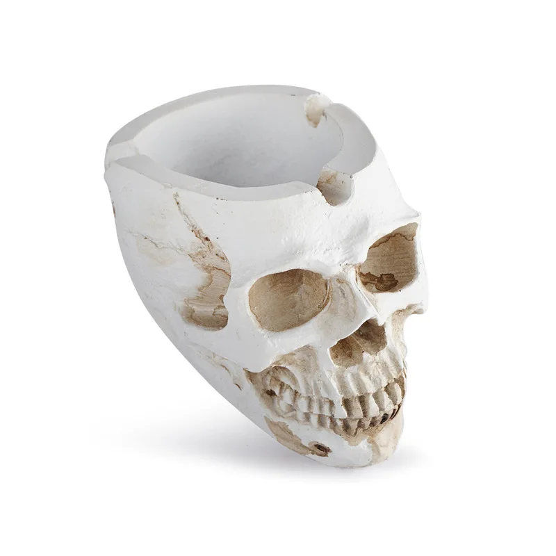 Personalized Home Decor Jamaica Ashtray Halloween Gift Skull