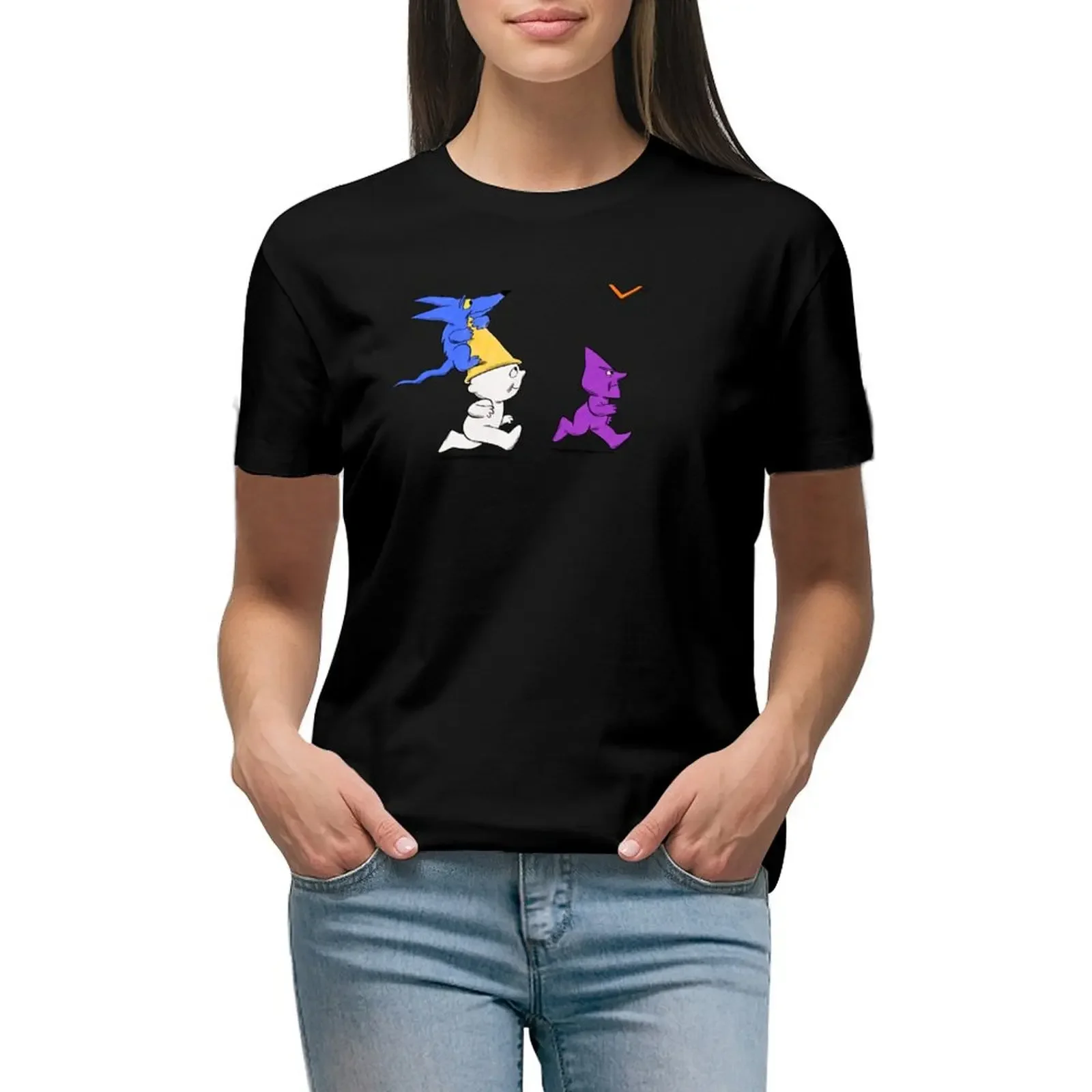 

Triangle Toss T-Shirt Aesthetic clothing blacks graphics heavyweights Woman fashion