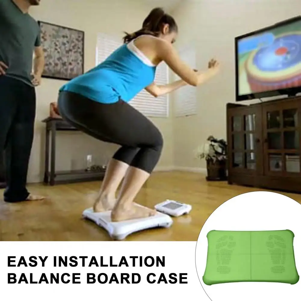 Easy Installation Balance Board Case Enhanced Protection Silicone Sleeve for Wii Fit Balance Board Dustproof Waterproof for Easy