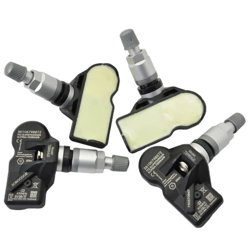 4 pcs/lot 433MHZ For BMW 5 6 7 X1 X3 X4 TPMS Tire Pressure Monitoring System Car TPMS Sensor 36106798872 36106874830 36106890964
