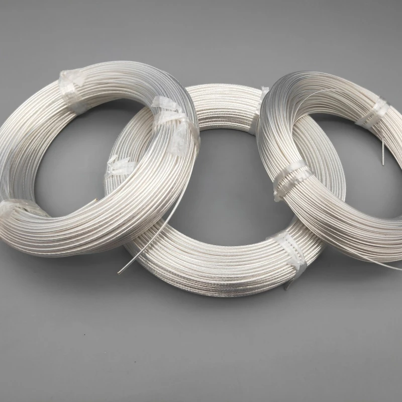 

100Meters 316 Stainless Steel Wire 0.09 0.1 0.15 0.2 0.3 0.4 0.5 0.6 0.7 0.8 1mm Medium Hard / Soft Wire Elastic Steel Wire