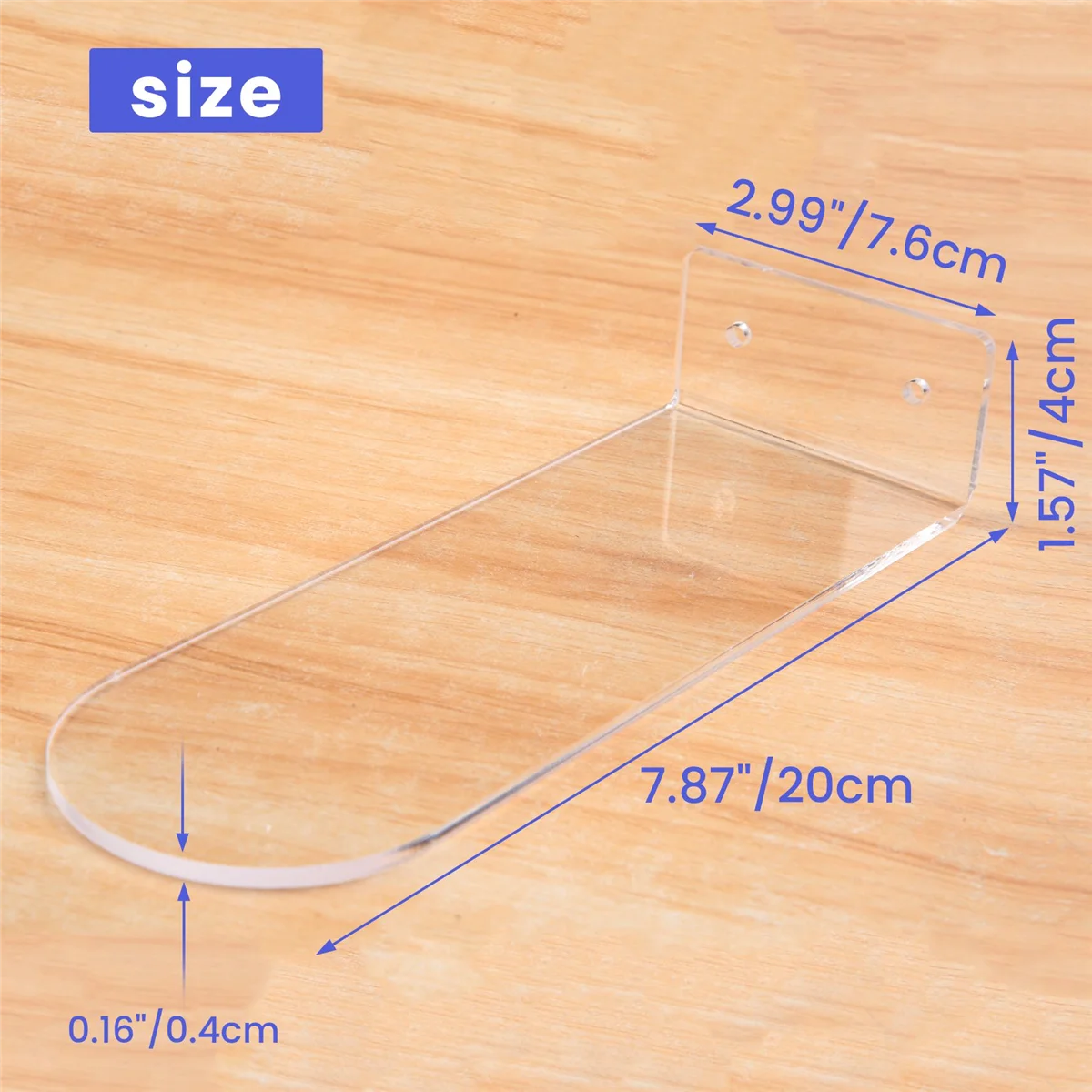 Floating Shoe Display Stand - 6 Shoe Shelf for Wall - Sneaker Levitation Display Shoe Wall Shelf