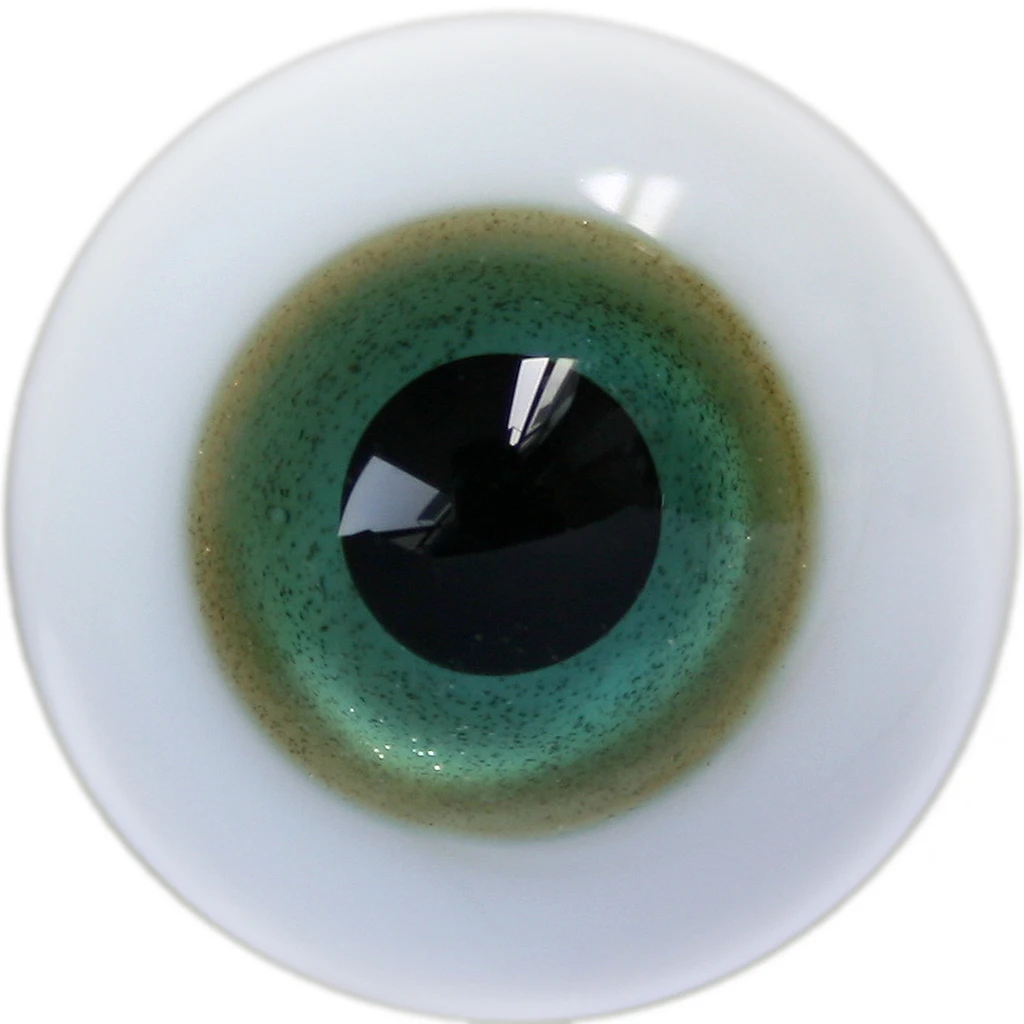 

[wamami] 6mm 8mm 10mm 12mm 14mm 16mm 18mm 20mm 22mm 24mm Green Glass Eyes Eyeball BJD Doll Dollfie Reborn Making Crafts