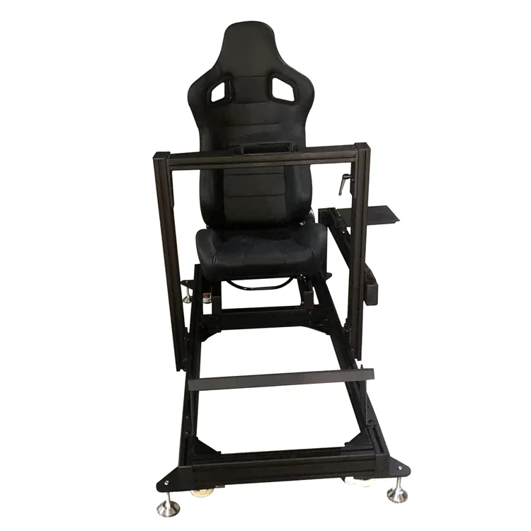 OEM Aluminum Profile 4080 Frame Sim Rig VR Driving Simulator Diy Sim Racing Cockpit Drive Car Gaming Sim Rig  Kit With Seat