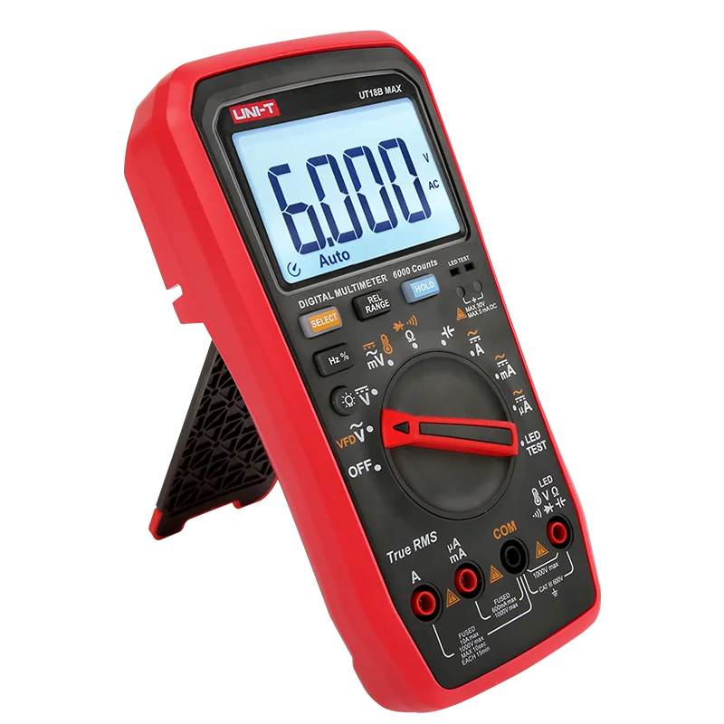UNI T UT15B/17B/18B ماكس المهنية الرقمية المتعدد تستر الجهد متر مكثف تستر صحيح RMS الكهربائية متعددة متر