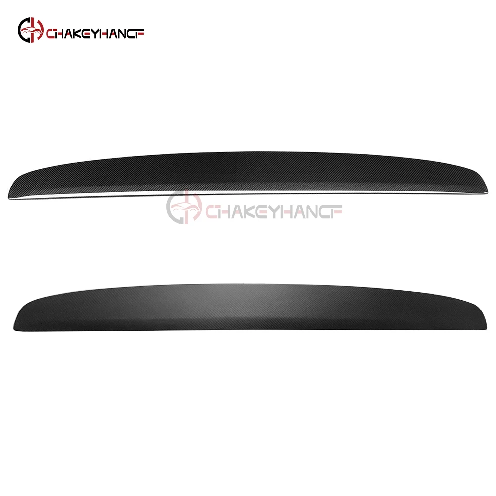 

Настоящее углеродное волокно, центральная панель приборной панели, декоративная наклейка, аксессуары для салона автомобиля для Tesla Model 3 Highland 2024