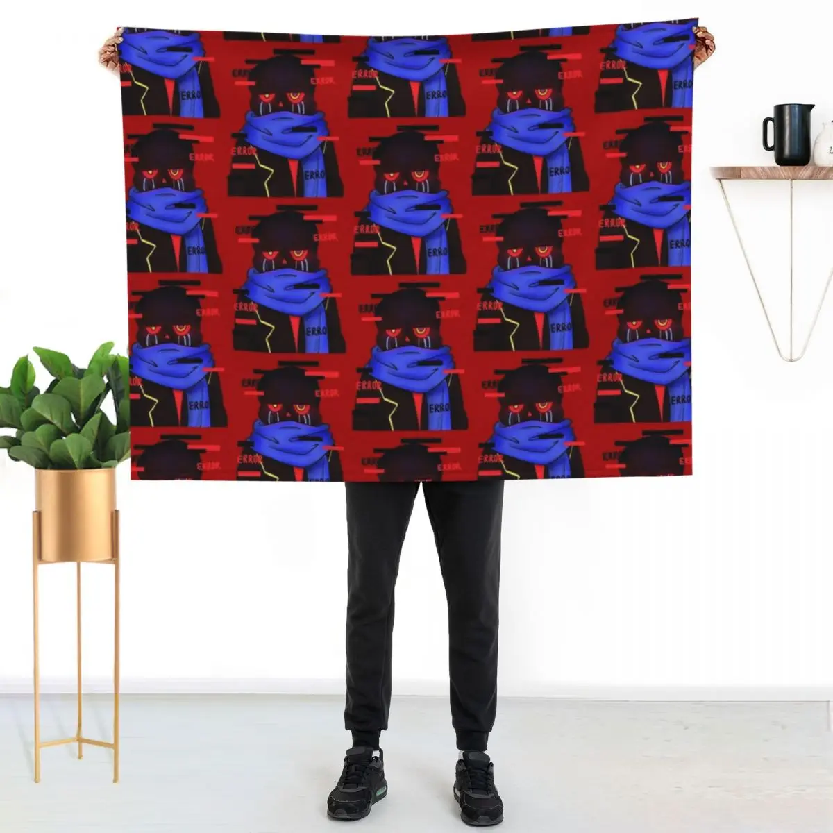 

Grumpy Error Sans Throw Blanket Lightweight Warm Blanket for Indoor Outdoor Use