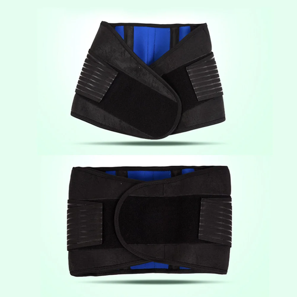 

Fitness Lumbar Support Belt Adjustable Breathable Elastic Back Brace Strap Size L For Men Women Waist Support Belt Lumbar Brace