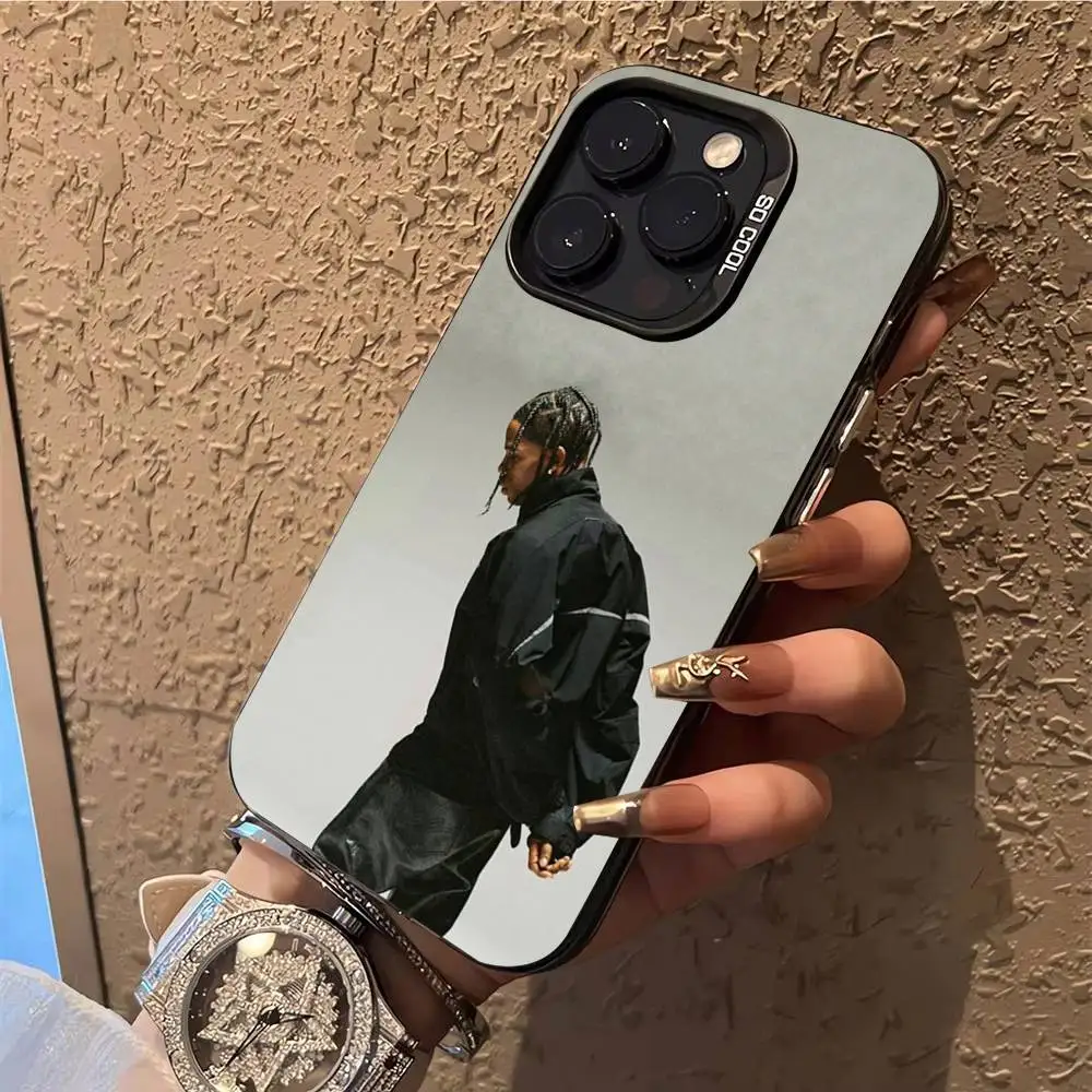 Чехол для телефона C-Cactus J-Jack Travis Scott для iPhone 17,16,15,14,13,12,X,8,Pro,Max,Plus,E,SE4,Air,Mini IMD Matte Black