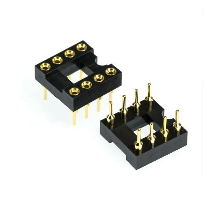 10PCS/XR2A-0811-N  XR2A-1411-N  XR2A-1611-N  XR2A-1811-N  XR2A-2011-N  Round Hole IC Socket