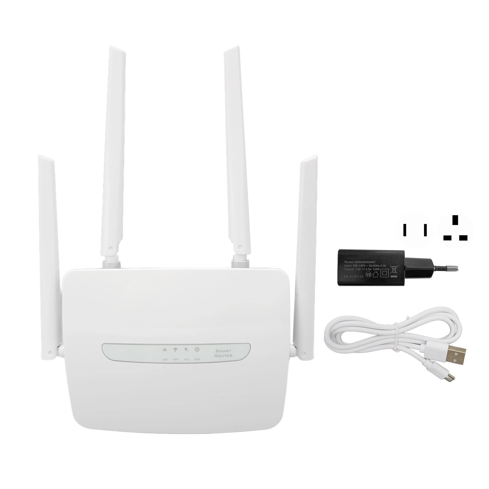 

Универсальный мобильный Wi-Fi-маршрутизатор 4G LTE CPE со слотом для SIM-карты Внешняя антенна 150 Мбит/с Поддержка 32 пользователей Порт WAN LAN Точка доступа Wi-Fi