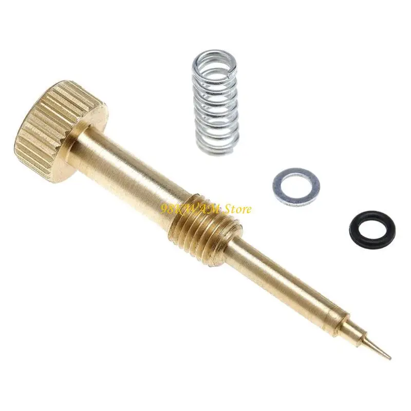 68UF Motorcycle Air Mixture Screw Air Mixture Screw Adjuster Easy Fixing Quality Brass fitting for CV40 CVK34