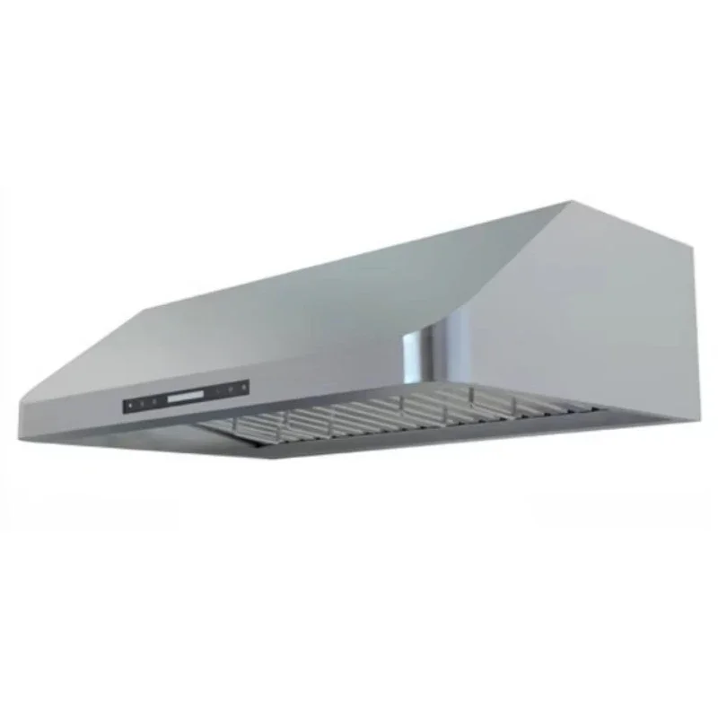 Kitchen smart range hood, discharge range hood