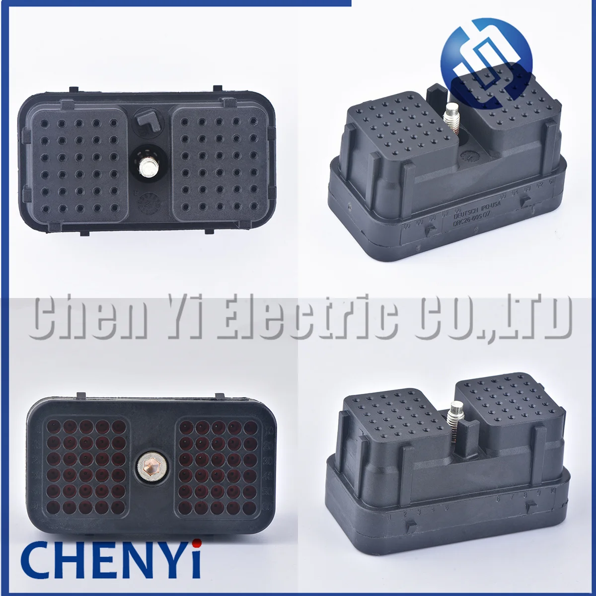 60 Pin/way DRC series DRC26-60S07 automotive waterproof plug Socket connector DRC26-60S DRC20-60P07 0528-002-6005 With Terminals