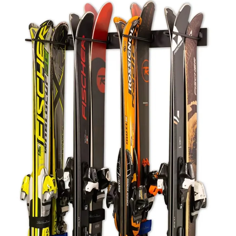 

Mechanical accommodates 6 pairs of indoor ski walls, perfect for your family garage