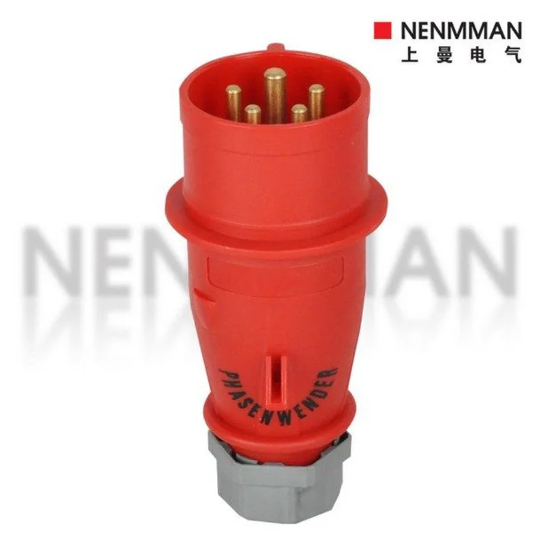 TYP-319 Upman Waterproof Plug Phase Conversion 16A 5P TYP319