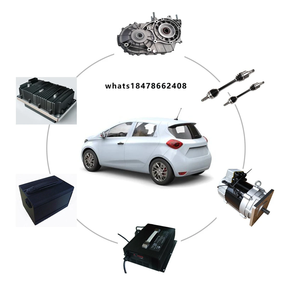 

10 kW 72V motor electric self-propelled electric vehicle conversion kit