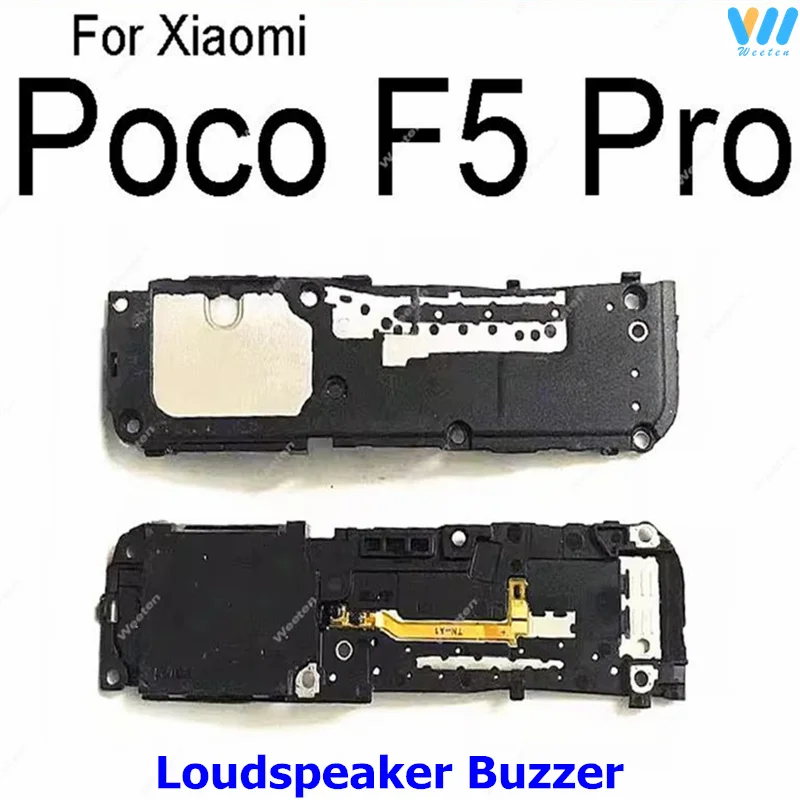 Loudspeaker For Xiaomi Poco C31 C40 C55 X4 GT X5 F5 M5 M5s M4 Pro 4G 5G Loud Speaker Buzzer Ringer Flex Cable Replacement Parts