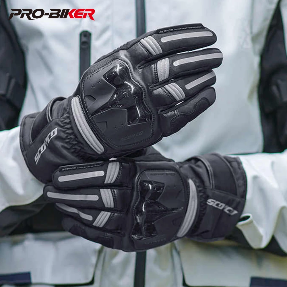 

SCOYCO Fall Prevention Motorcycle Gloves Anti-fall Guantes Moto Guantes Moto Full Finger Motocross Moto Motobiker Riding Gloves