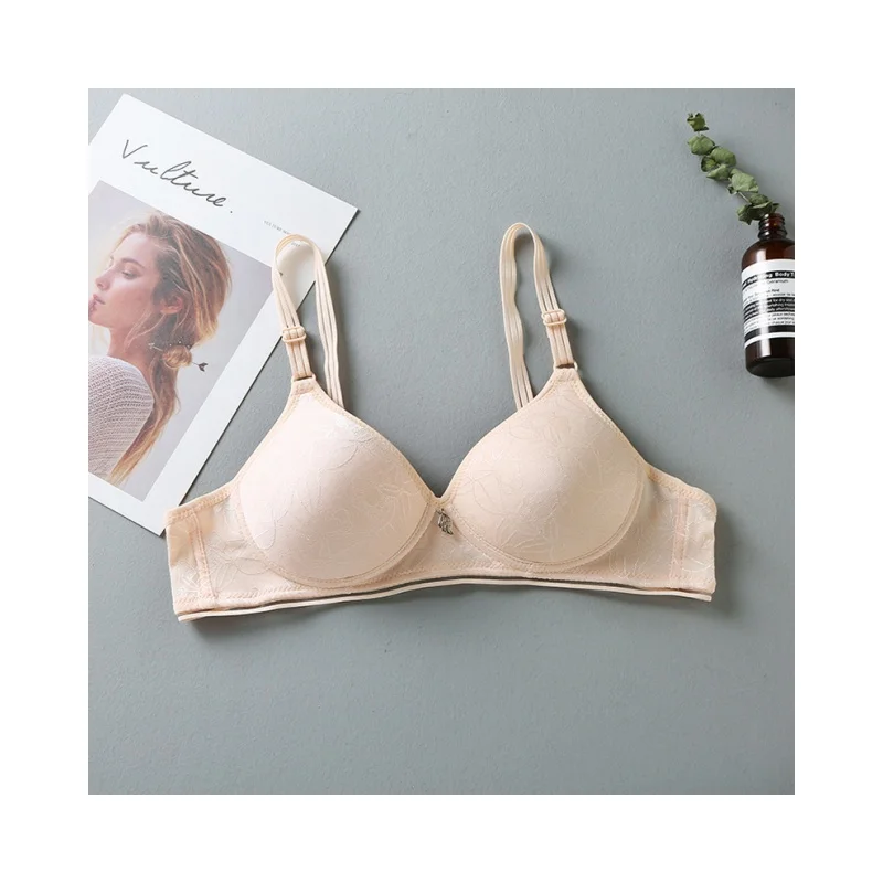 Women Bras Female Large Size Brassiere Women Thin Brassiere Ladies Bras Without Steel Ring Female Gathered Comfortable Underwear