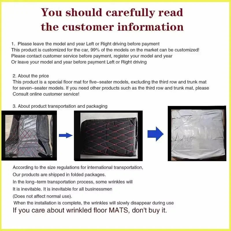 Custom Car Floor Mats Anti Slip 630 510 310 360 560 530 730 2017-2020 E200 E300 2018-2020 Foot Coche Accessories For Baojun E100 view 6