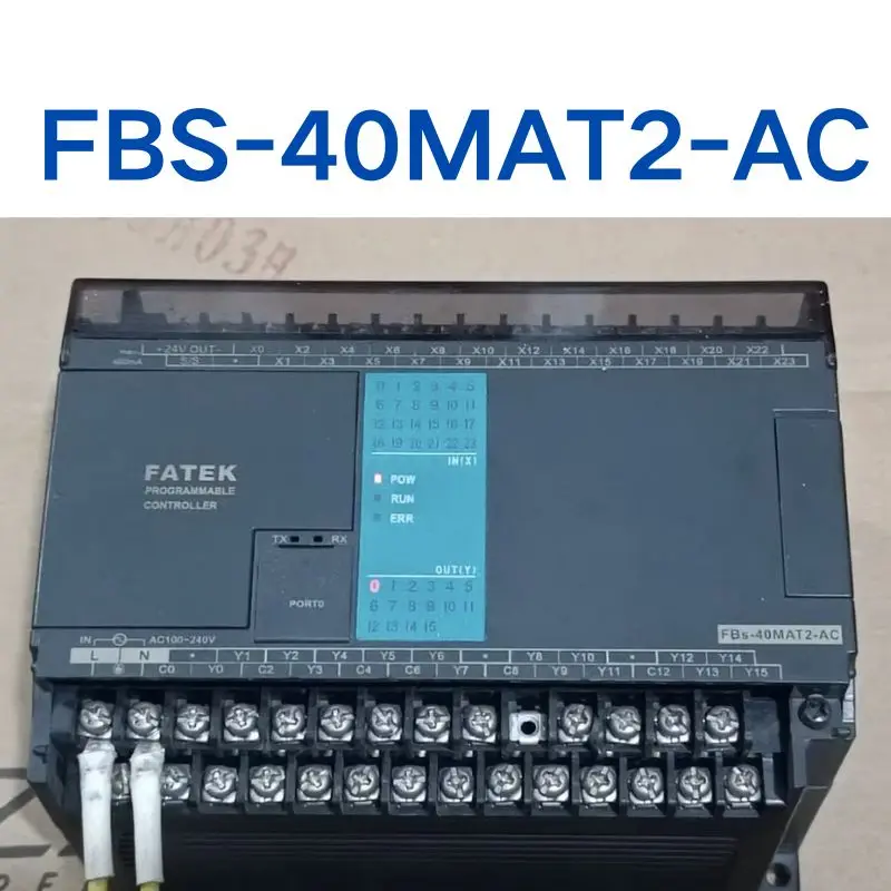 Used PLC，FBS-40MAT2-AC tested OK and shipped quickly