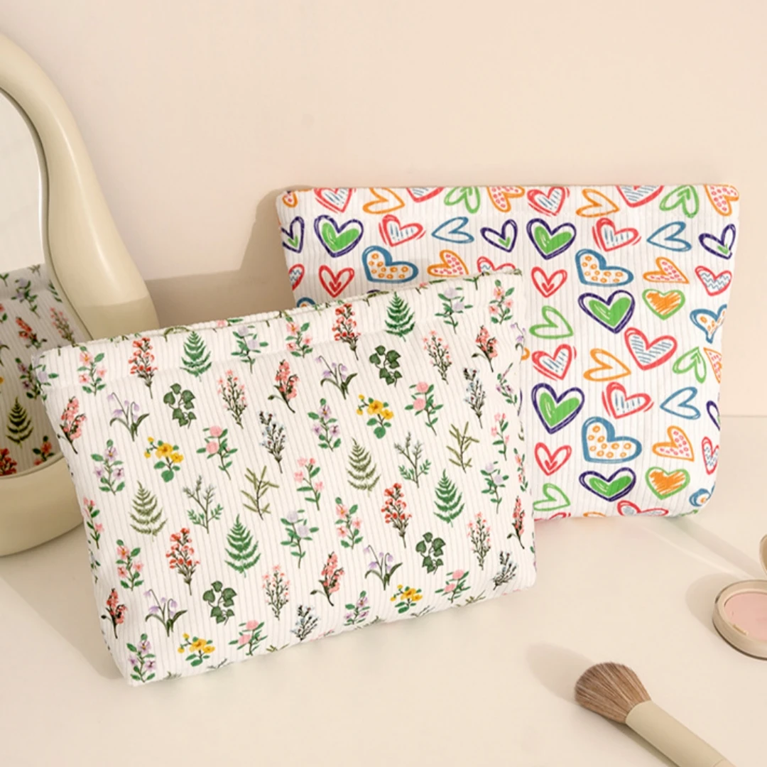 

Стильная женская косметичка для хранения, портативная дорожная сумка для косметики, мягкая косметичка для хранения косметики, подарок