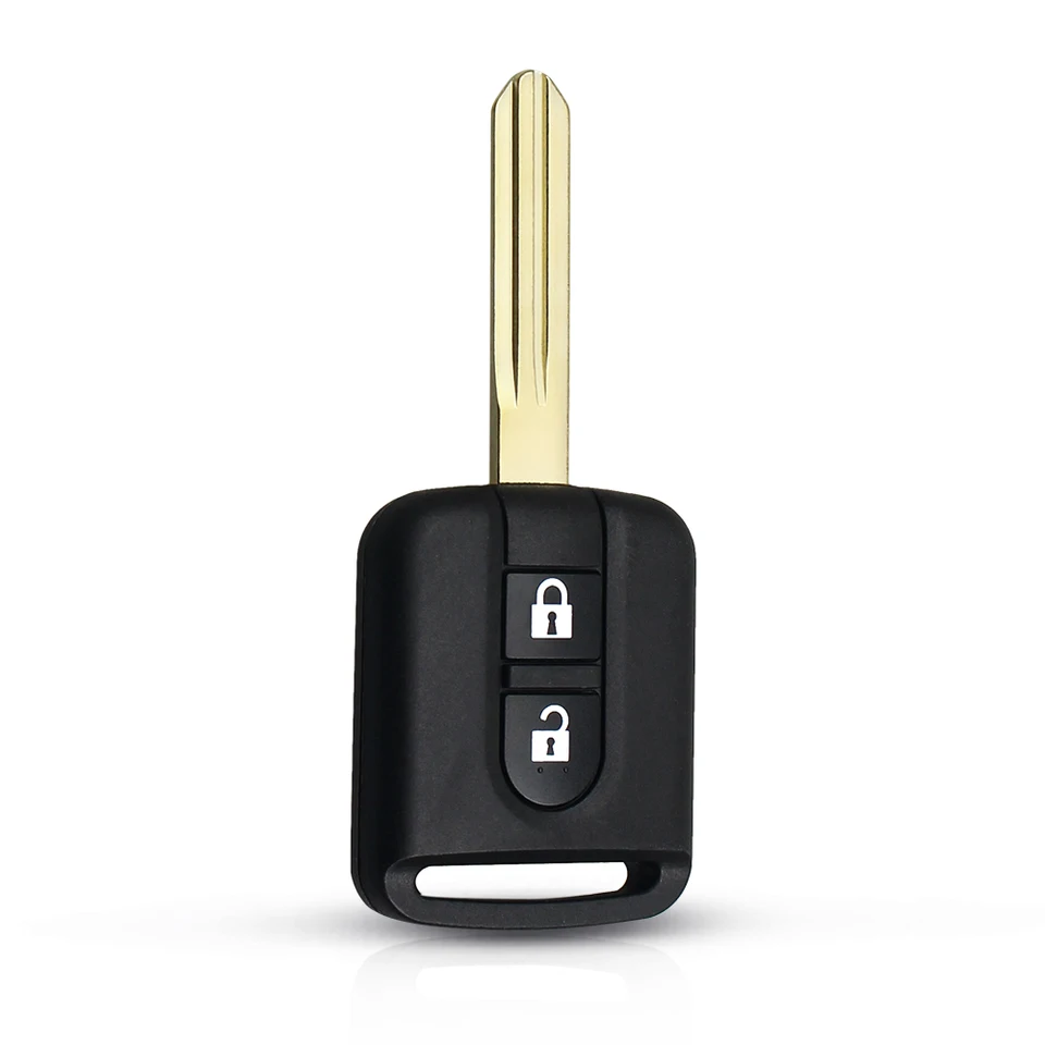 Clé Télécommande 2 Boutons 433 MHz ID46 Pour Nissan Micra Qashqai Navara Note Patrol