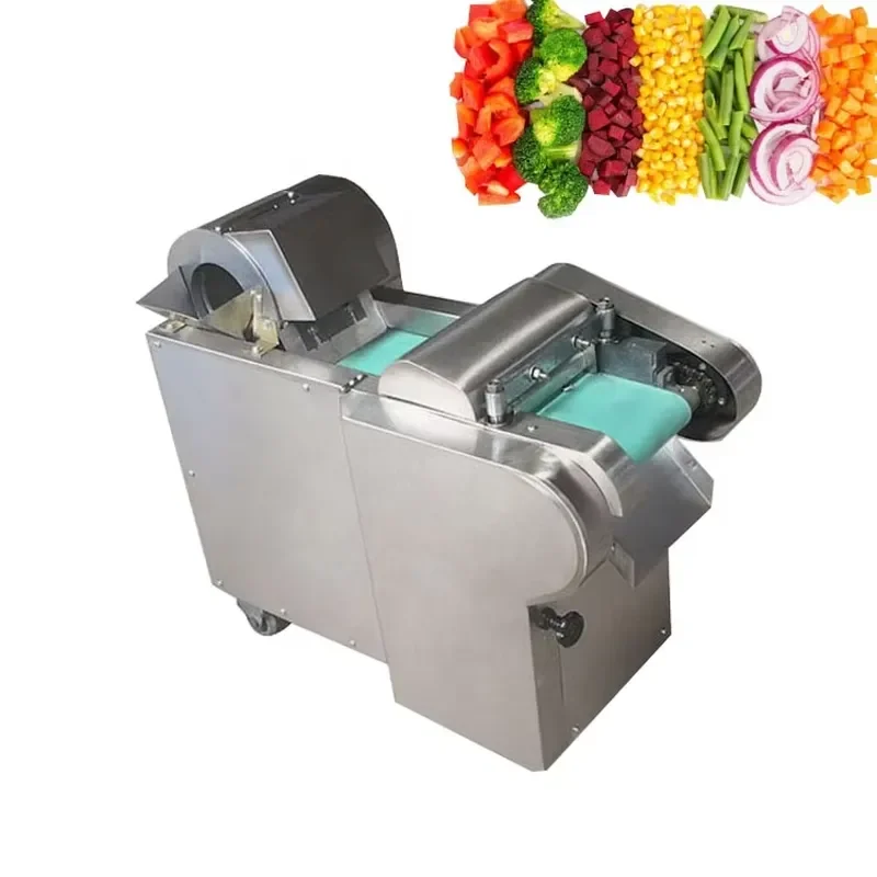 Commercial Electric Vegetable Cutter Cube Cutter for Kitchen Food Processing Dicing Slicing Machine Efficient and Safe Use