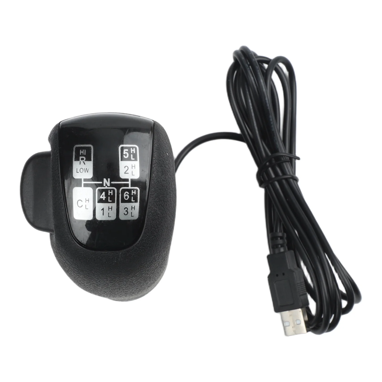 Truck Gear Controller USB Shift Knob Excellent Craftsmanship Easy Installation Plastic Construction For Logitech G923